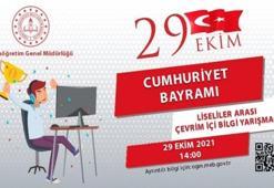 MEB bilgi yarışması saat kaçta? MEB liseler arası bilgi yarışması ödülleri nelerdir, 29 Ekim bilgi yarışması başvurusu nasıl yapılır?