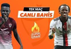 Hatayspor - Beşiktaş maçı Tek Maç ve Canlı Bahis seçenekleriyle Misli.com’da