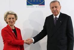 Cumhurbaşkanı Erdoğan, AB Komisyonu Başkanı Leyen ile görüştü