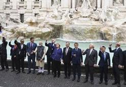 G20 Liderler Zirvesi'ne katılan bazı liderler 'Aşk Çeşmesi'ne bozuk para attı