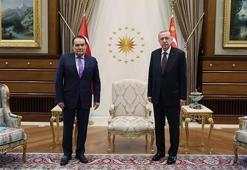 Cumhurbaşkanı Erdoğan, Türk Konseyi Genel Sekreteri Amreyev'i kabul etti