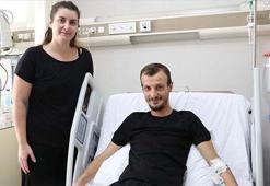 Ablasının böbreğiyle hayata tutundu