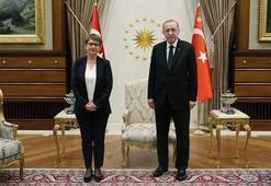 Cumhurbaşkanı Erdoğan, EBRD Başkanı Renaud-Basso'yu kabul etti