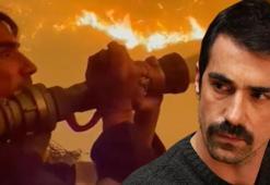 Alevlerin içine dalan ünlü oyuncu İbrahim Çelikkol'dan önemli açıklamalar!