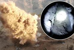 'Teröristlerin inlerine' girildi! Şok eden görüntüler, hepsi öldürüldü