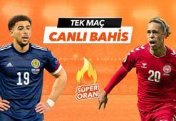 İskoçya - Danimarka maçı Tek Maç ve Canlı Bahis seçenekleriyle Misli.com’da