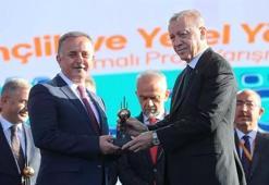 Cumhurbaşkanı Erdoğan'dan Bağcılar'a 'Spor Kenti' ödülü