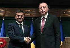 Cumhurbaşkanı Erdoğan, Ukrayna Devlet Başkanı Zelenski ile görüştü