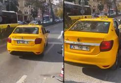 Bir taksiciden yine değişim saati bahanesi! Türk yolcuyu almayıp turistleri aldı
