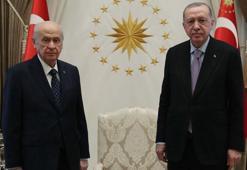 Cumhurbaşkanı Erdoğan ile Devlet Bahçeli görüştü