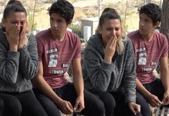 Oğluyla kaldıkları baraka yandı, gözyaşlarına boğuldu!