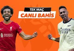 Liverpool - Arsenal maçı Tek Maç ve Canlı Bahis seçenekleriyle Misli.com’da