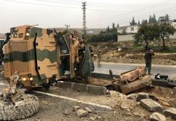 Hatay'da askeri araç devrildi: 3 asker yaralı