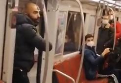 Kadıköy-Tavşantepe metrosunda dehşet dolu anlar! Etrafa küfürler savurarak önce kadının üzerine yürüdü ardından...