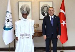 Bakan Çavuşoğlu, İİT Genel Sekreteri Taha ile görüştü