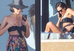 Jessica Alba Meksika'da güneşin keyfini çıkardı!