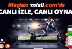 Misli.com’da günün şifresiz maç yayınları