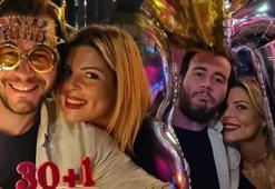 Pelin Öztekin'den sevgilisine sürpriz doğum günü partisi!