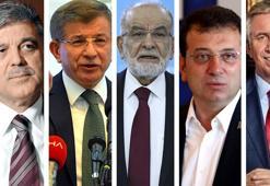 Siyasi kulislerde yer yerinden oynuyor! Yeni ittifaklar, yeni adaylar açıklamalar peş peşe geliyor! Gül, İmamoğlu, Yavaş, Akşener...