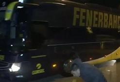 Fenerbahçe kafilesine Göztepe maçı öncesi saldırı