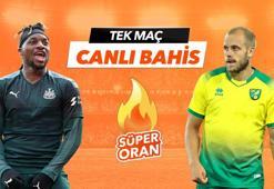 Newcastle United - Norwich City maçı Tek Maç ve Canlı Bahis seçenekleriyle Misli.com’da