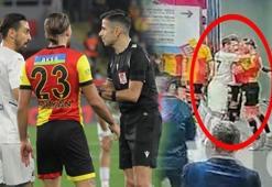İrfan Can Kahveci ile Atakan Çankaya'nın görüntüleri ortaya çıktı! Bir anda saldırdı ve...İrfan Can'ın en az alacağı ceza...
