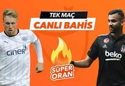 Kasımpaşa - Beşiktaş maçı Tek Maç ve Canlı Bahis seçenekleriyle Misli.com’da
