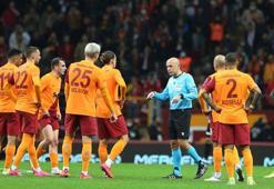 Galatasaray-Altay maçına Cüneyt Çakır damga vurdu! Gol ve penaltı...