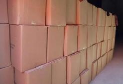 Kaçak 10 milyon adet makaron ve 5 ton tütün ele geçirildi!