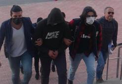 Bodrum'da bahçe kapısı çalan 2 şüpheli yakalandı!