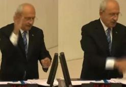 TBMM'de Kılıçdaroğlu'nun tansiyonu yükselten hareketi! AK Partililerden tepki!