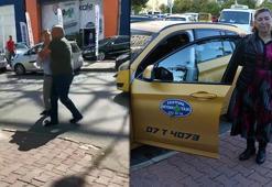 Kadın taksi şoförüne 'satırlı saldırı' iddiası! 'Eğer araya girmeselerdi canımdan olabilirdim'