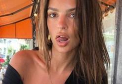 Emily Ratajkowski, kırmızı mayosuyla Instagram’ı salladı!