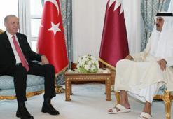 Türkiye ile Katar arasında tarihi anlaşma! Cumhurbaşkanı Erdoğan Katar Emiri El Sani ile görüştü...