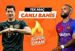 Bayern Münih - Barcelona maçı Tek Maç ve Canlı Bahis seçenekleriyle Misli.com’da