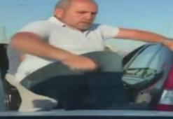 Hamile kadın ve eşine dehşeti yaşattılar
