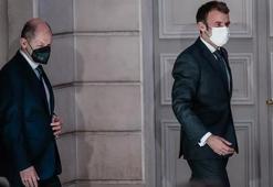 Almanya’nın yeni Başbakanı Macron ile bir araya geldi!