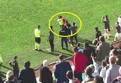 Hakeme kafa atan futbolcunun sözleşmesi feshedildi