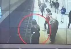 Metrodaki mucizevi kurtuluşun görüntüleri ortaya çıktı