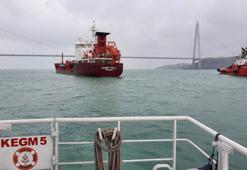 Boğaz'da arızalanan tanker çekildi, gemi trafiği normale döndü