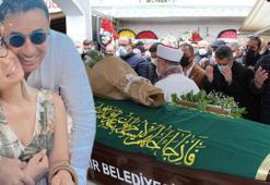 Gülçin Ergül'ün kazada ölen sevgilisi son yolculuğuna uğurlandı! Gülçin cenazeye katılamadı...
