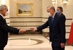 Cumhurbaşkanı Erdoğan, Libya ve BAE büyükelçilerinin güven mektuplarını kabul etti