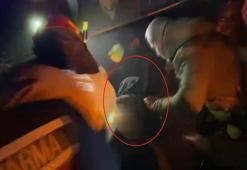 Korku kolu anlar! Gözyaşlarına boğuldu