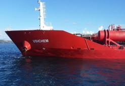 Ayçiçek yağı yüklü tanker paniğe neden oldu! Boğaz trafiği askıya alındı