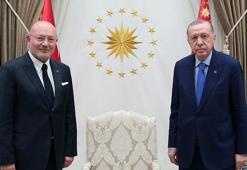 Cumhurbaşkanı Erdoğan Ferit Şahenk’i kabul etti
