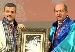 KKTC Cumhurbaşkanı Tatar'a 'Fahri Doktora' unvanı