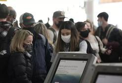 ABD'de omicron alarmı! 5 bini aşan uçuş iptal edildi!