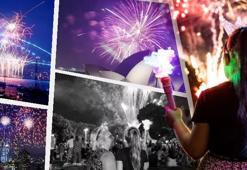 2022 yılına Yeni Zelanda ve Avustralya havai fişek gösterileriyle girdi