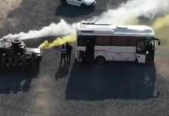 Nefes kesen anlar! Sis bombaları atıldı, sinyal kesiciler devreye girdi! Rehine...