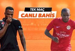 Beşiktaş - Antalyaspor maçı Tek Maç ve Canlı Bahis seçenekleriyle Misli.com’da
